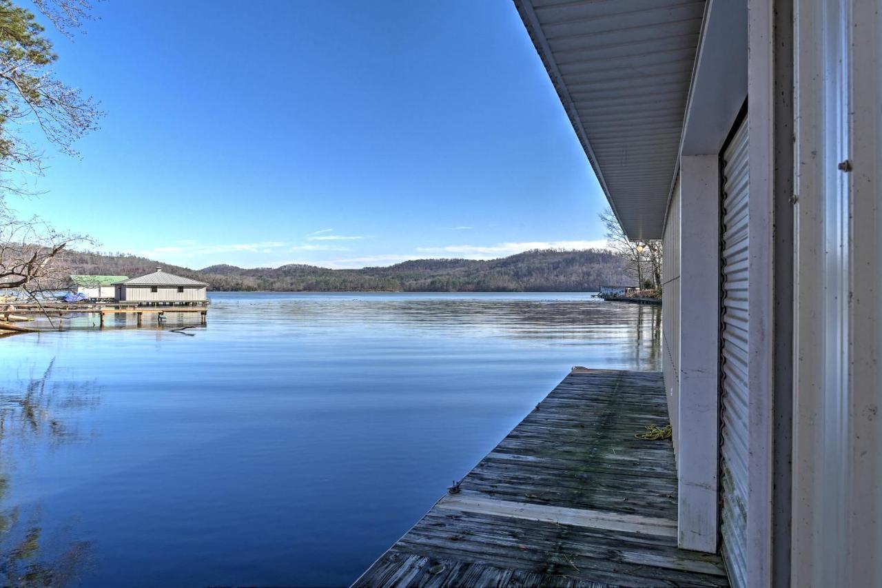 Paradise Cove Cabin With Boathouse And Dock Guntersville Ngoại thất bức ảnh