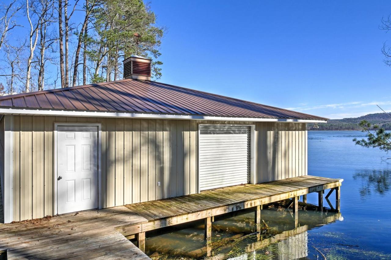 Paradise Cove Cabin With Boathouse And Dock Guntersville Ngoại thất bức ảnh